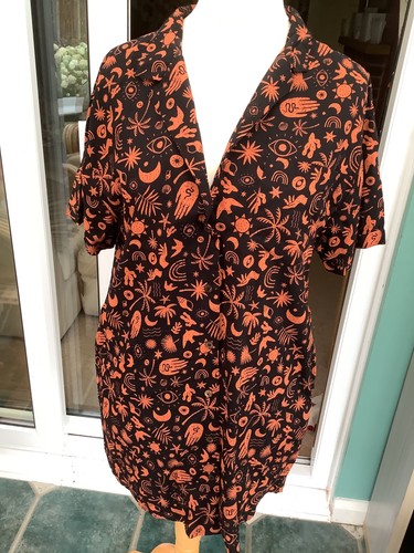 new tags saltrock medium dress mystic tattoo shirt dress short sleeves
