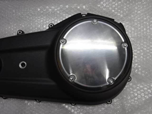 RARE 2018 M8 Softail Primary Cover Wrinkle Black Harley-Davidson