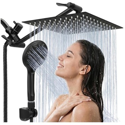 High Pressure Rainfall Shower Head Combo