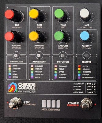 HOLOGRAM ELECTRONICS CHROMA CONSOLE 入手困難 Hologram Electronics Chroma Console Limited Edition Matte Black