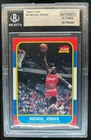 1986-87 Fleer Michael Jordan Rookie RC #57 Bulls BGS AUTH ALT