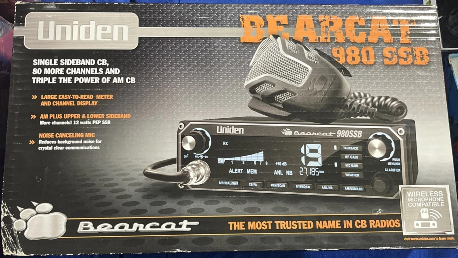 W Cb Base Antenna & Cord