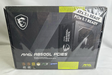 MSI MAG A850GL PCIE5, Fully Modular Compact Gaming 850W Power Supply - Sealed