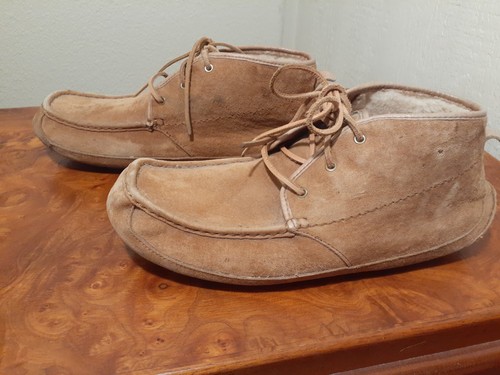 Zapatos de gamuza UGG Australia para hombre. 1004822. Talla 13. Camello. - Imagen 2 de 10