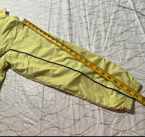 Giacca New Balance donna cappotto grande giallo pista giacca a vento zip intera - Foto 7 di 9