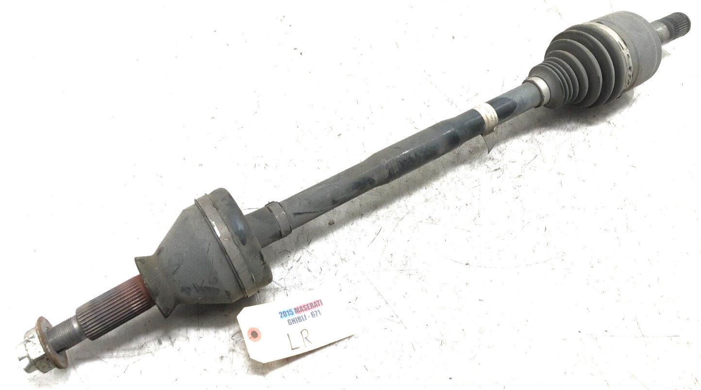 2014-2020 MASERATI GHIBLI SQ4 AWD LEFT DRIVER REAR CV AXLE SHAFT OEM.