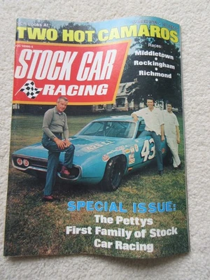 1972 STOCK CAR RACING magazine. SPECIAL PETTY FAMILY ISSUE. NASCAR. RICHMOND - Image 1 of 2