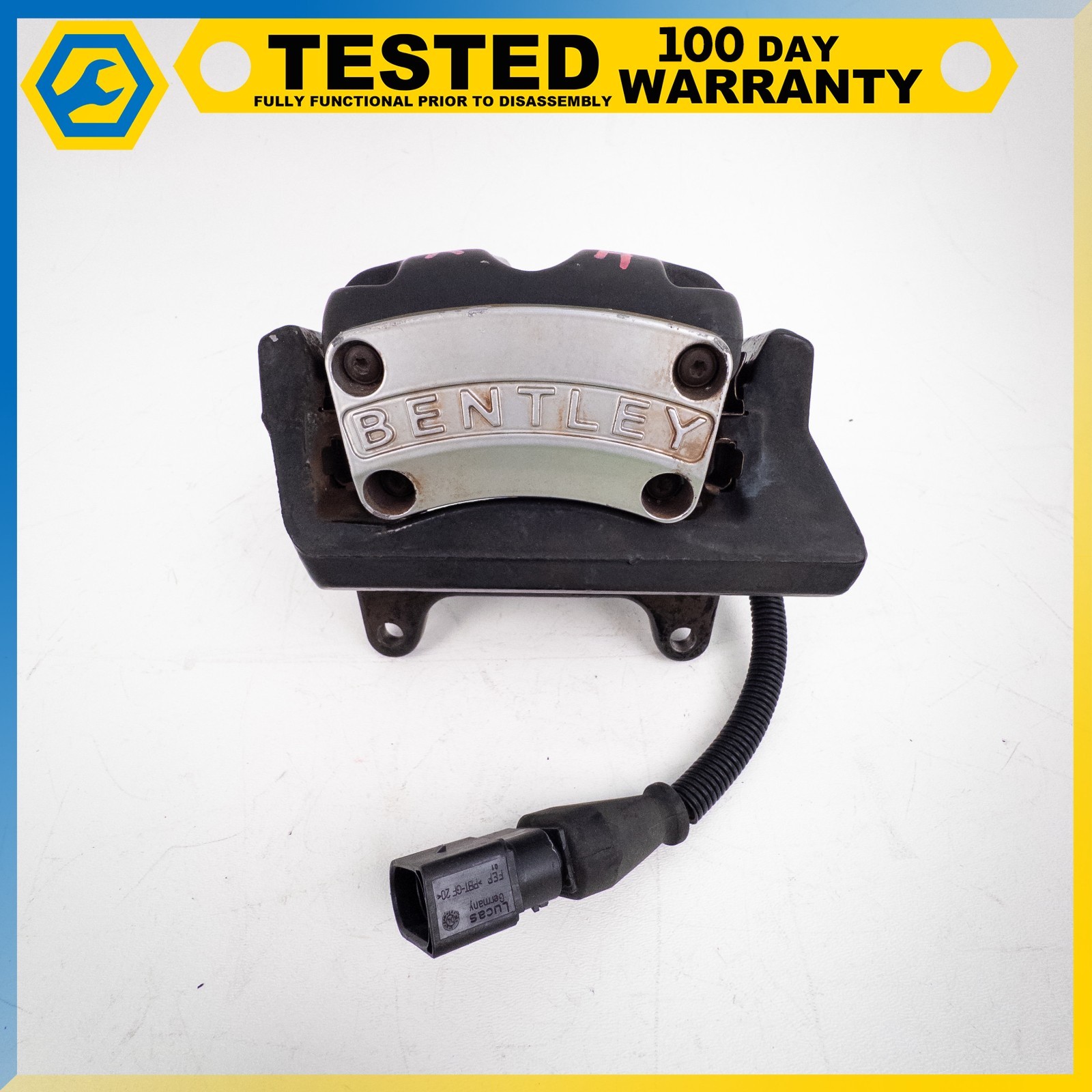 03-13 BENTLEY CONTINENTAL GT REAR RIGHT PASSENGER SIDE BRAKE CALIPER OEM
