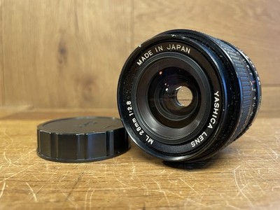 *Almost Mint* Yashica ML 28mm F/2.8 Wide Angle Lens C/Y Mount From Japan