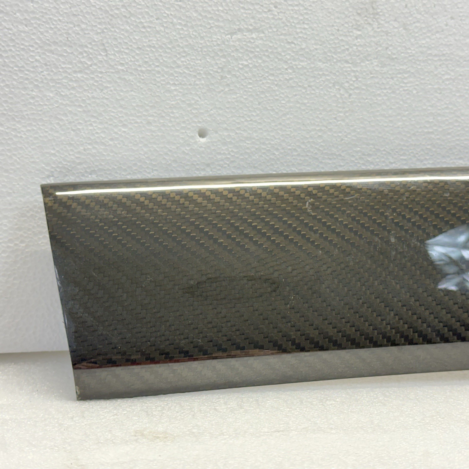 03-13 Maserati Quattroporte M139 Front Left Driver Side Door Trim Carbon Fiber