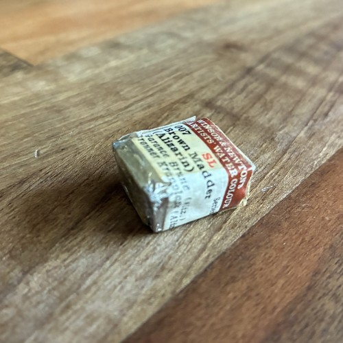 Winsor & Newton Künstler Aquarellfarbe Half Pan Brown Madder Alizarin - Bild 3 von 4