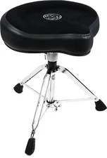 Roc-N-Soc 2025 Manual Spindle Drum Throne with Original Saddle - Black, New,