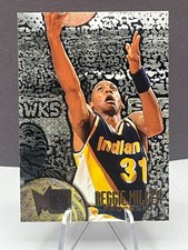 Reggie Miller 1995 Fleer Metal Card # 45