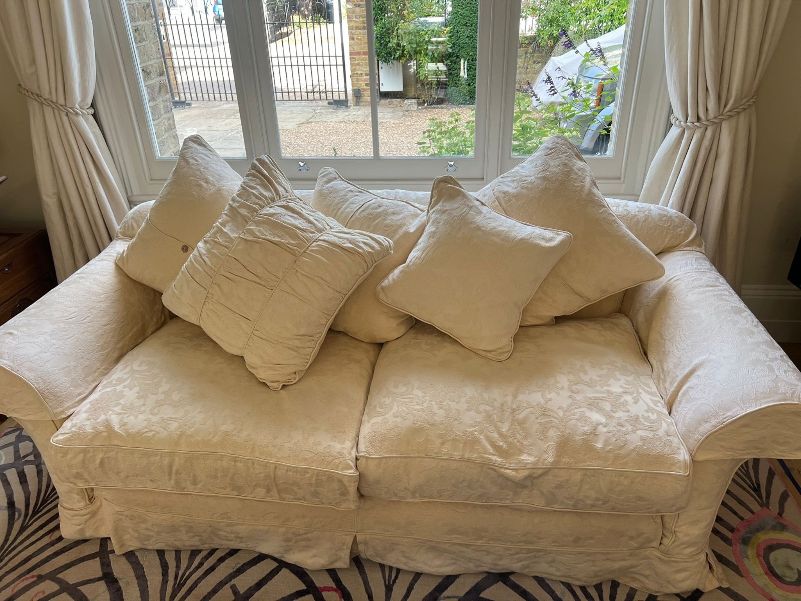Tetrad Alicia Midi (3 Seater) Sofa with Oyster Loose Covers