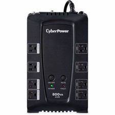 CyberPower CP800AVR 800 VA/ 450 W Line Interactive Simulated Sine Wave AVR UPS