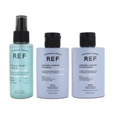 REF Shampoo Conditioner 100ml Ocean Mist Spray Set Intense Hydrating Vegan Set