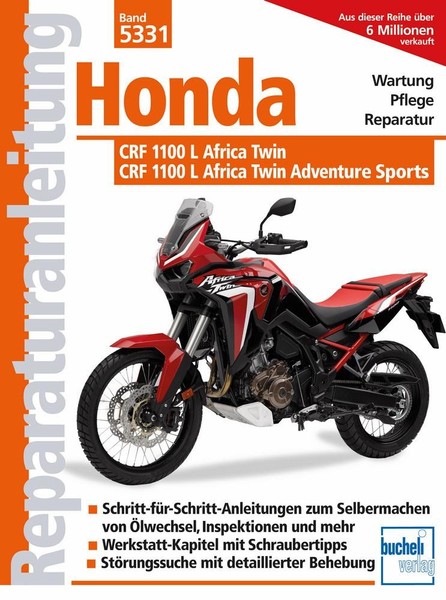 Honda CRF 1100 L Africa Twin + CRF 1100 L Africa Twin Adventure Sports Fran ...-image