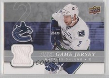 2008-09 Upper Deck UD Game Jersey Series 2 Mattias Ohlund #GJ2-MO 06rp