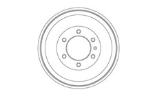 Tambour de frein Isuzu D-MAX