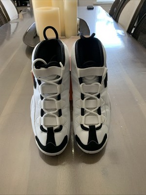 Vintage! 2002 Nike Air Max Tempo Uptempo '95 white black size 10   See Damage