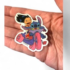 2-3  Stitch Waterproof Stickers Lot of 100  FREE GIFT 