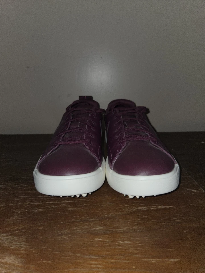 Tênis de golfe Nike Course clássico feminino roxo tamanho 9 sem cravos novo - Imagem 2 de 4