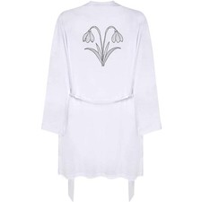 'Snowdrop Flowers' Adult Dressing Robe / Gown RO051800 