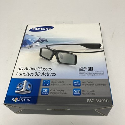 Samsung SSG-3570CR 3D Active Glasses Full HD RF Rechargeable Smart TV New