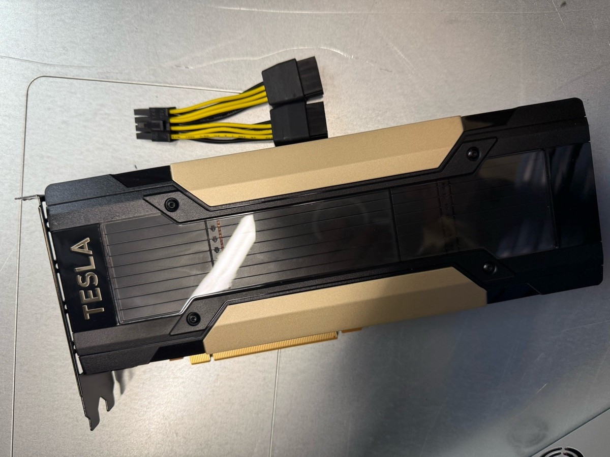 NVIDIA Tesla V100 PCIe 16GB HBM2 Graphics Card GPU 699-2G500