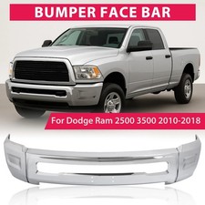 For Dodge Ram 2500 3500 2010 2011-2018 Front Bumper Face Bar Chrome Wo Fog Hole