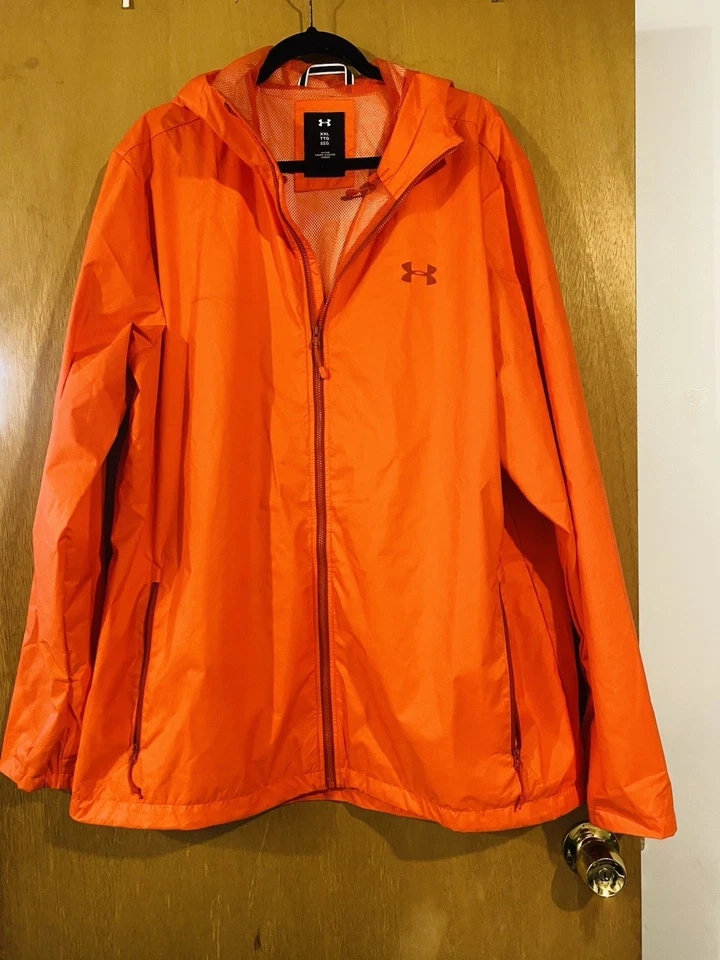 Chaqueta/Rompevientos Under Armour Para Hombre Repelente al Agua con Capucha Talla XXL Nueva Foto 4 de 4