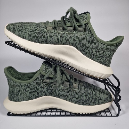 Adidas Tubular Shadow Trainers Mens Size 5.5 Khaki Green Gym Active Shoes - Picture 2 of 18