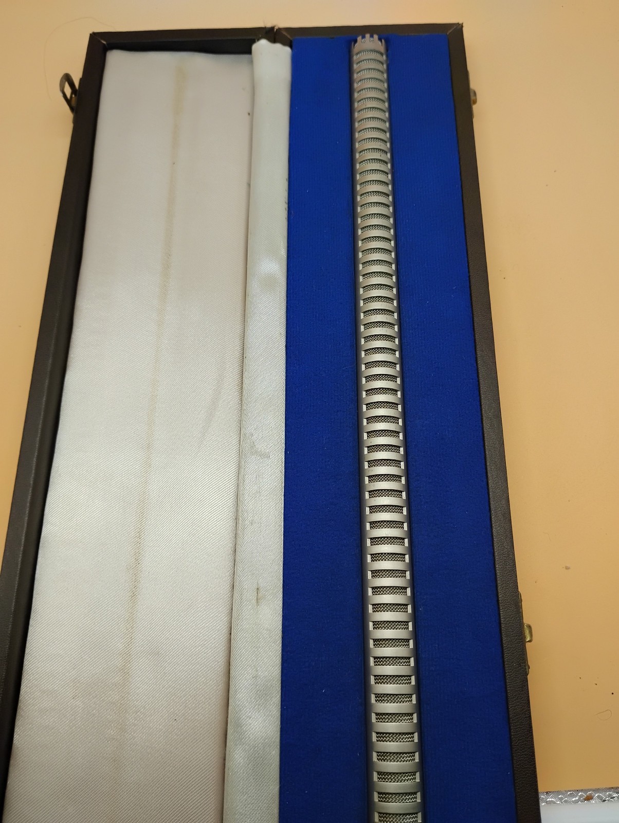 Vintage Sennheiser MKH 805 Boom Microphone with Balancing Circuit Narrow Beam