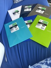 Mead Five Star 4 Pocket Folder Laminated Paper Random Colors Lot of 3 New