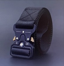 Men's Tactical Belt, Rigger Hiking Belt,1.5" Nylon Web Novelty Work Belt for Men