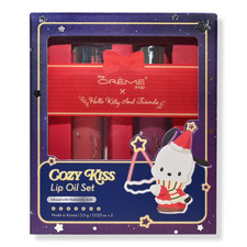 The Creme Shop x Hello Kitty 2 Piece Lip Oil Set "Cozy Kiss" NIB