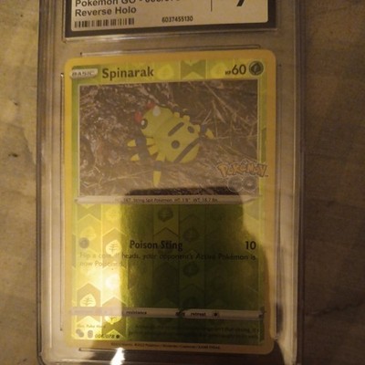 Spinarak (Peelable Ditto) 006/078 Pokémon GO Reverse Holo for sale