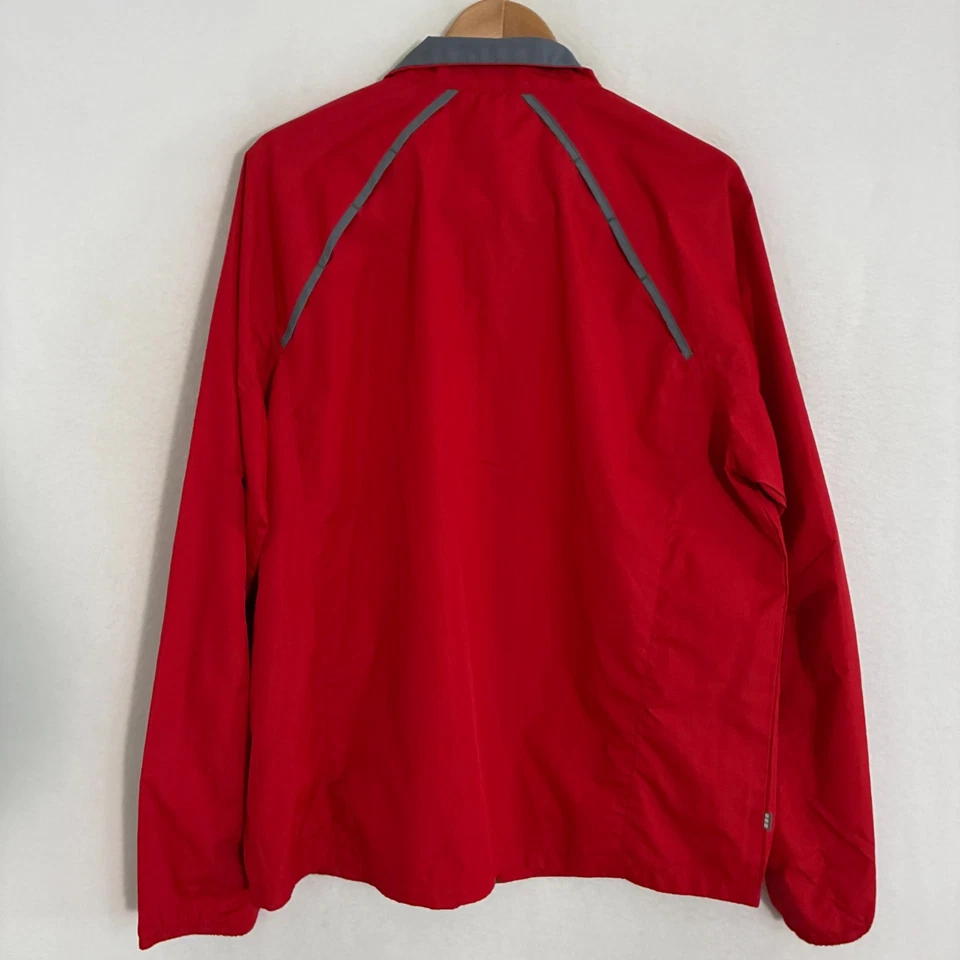 Куртка ветровка Target для сотрудников мужская размер L красная униформа на молнии - Изображение 4 из 4