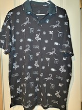 Oakley polo hydrolix shirt XL with graphics