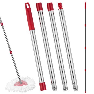 TIDYKITC Mop Replacement Handle Compatible with Ocedar Mop Head and Broom, 4S...