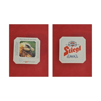 Stiegl Der Bartgeier Brauerei Bierdeckel Bier