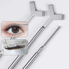 Y/T-shaped Double Side Eyelash Perm Lifting Tools Anti-slip Eyelash Wand