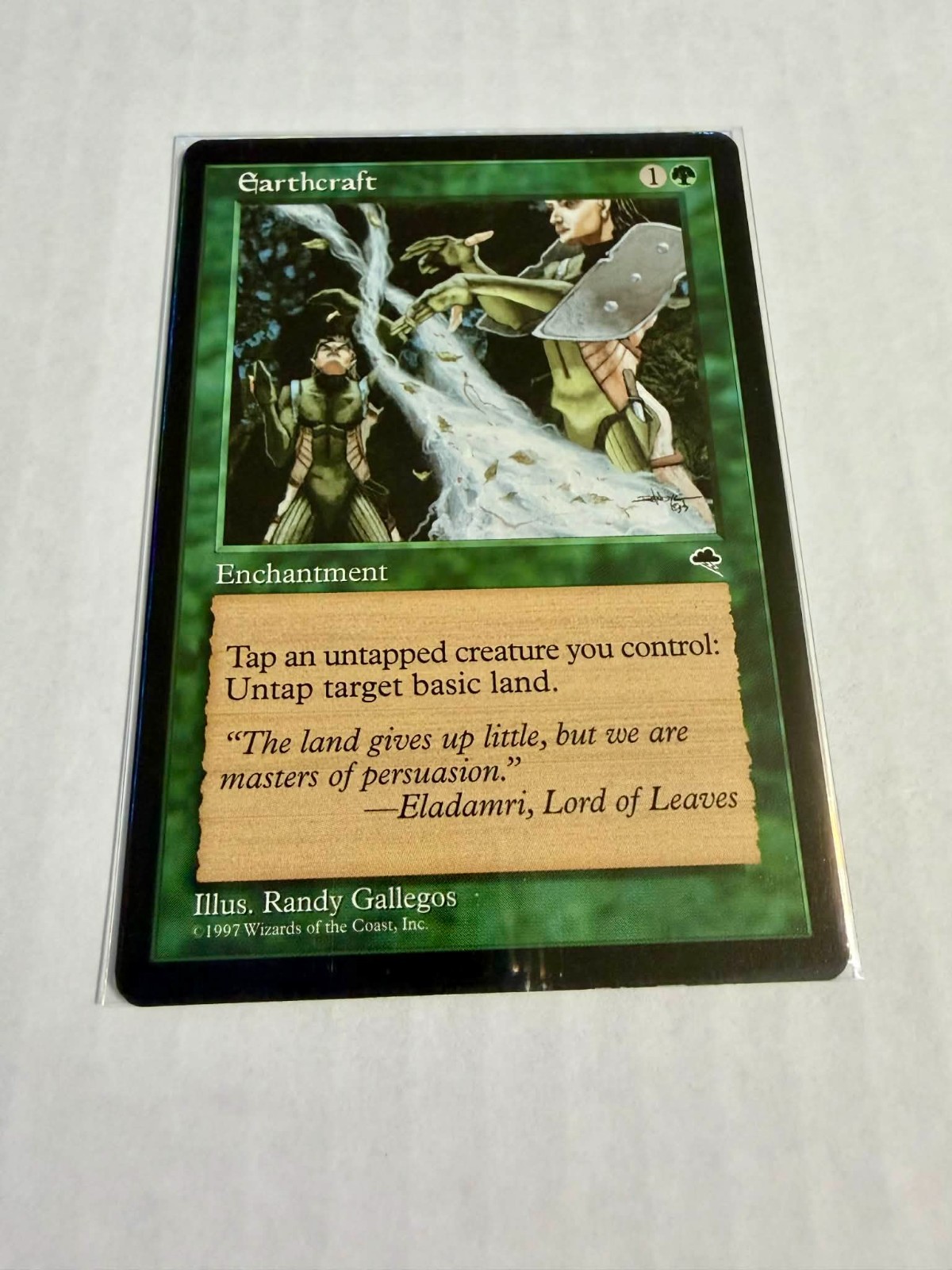 Earthcraft Tempest MTG Magic the Gathering Reserved List LP