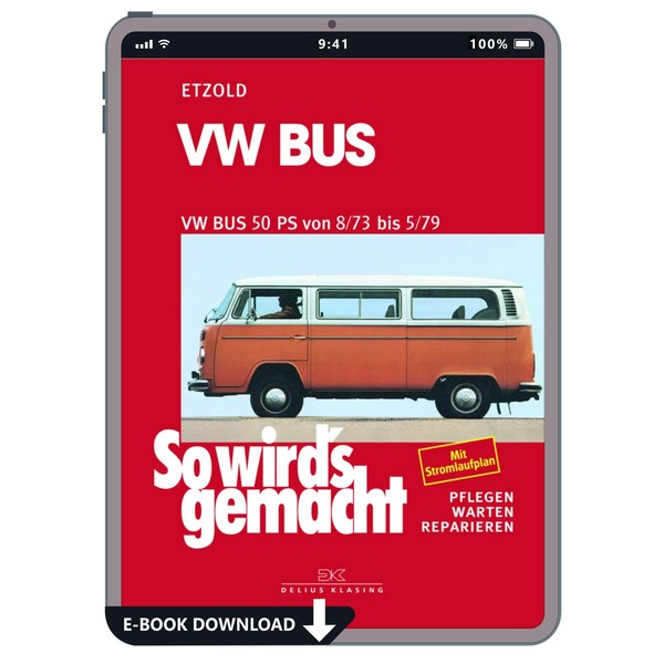 VW Bus Transporter T2 Typ 2 1973-1979 So Wird's Gemacht Reparaturhandbuch Ebook-image