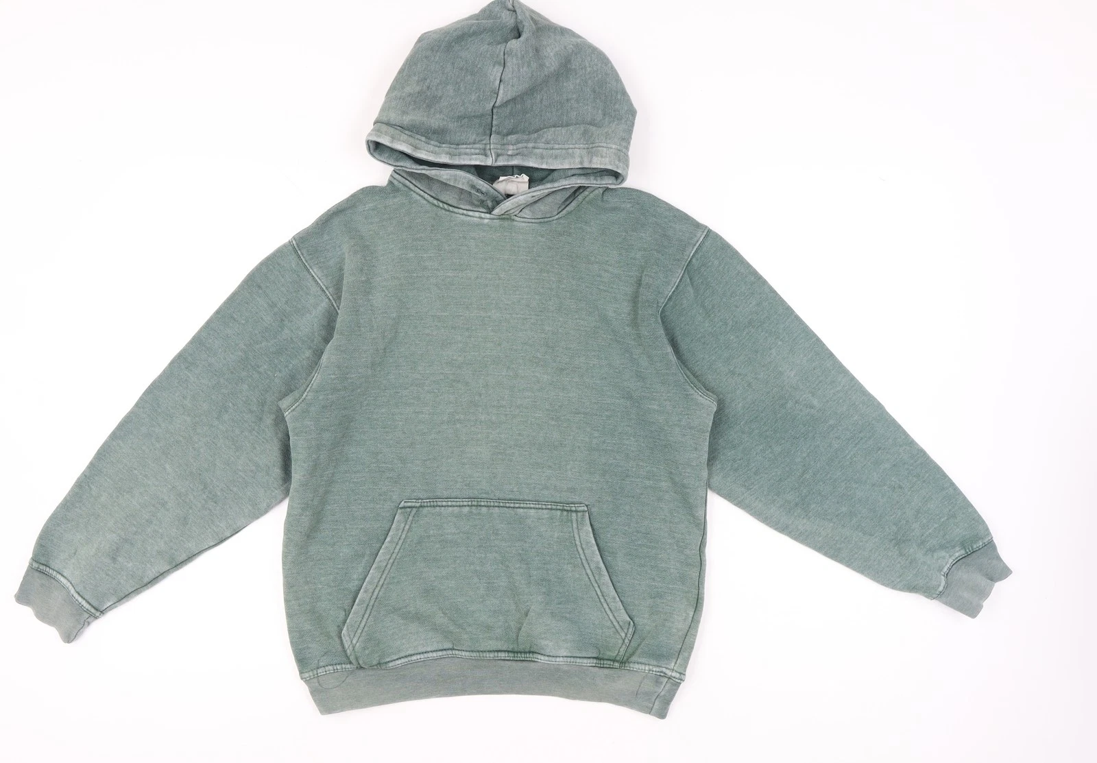 Vintage Collection Womens Green Pullover Hoodie Size M Wolfsburg Graphic