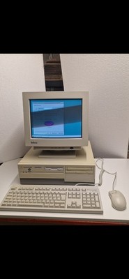 Packard Bell Multimedia PC Computer A940 MM 7025D Retro Vintage Pc Computer