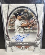 Mike Piazza Auto /25 Topps Tribute Certified Autograph HOF Mets 9/11 HR 🔥