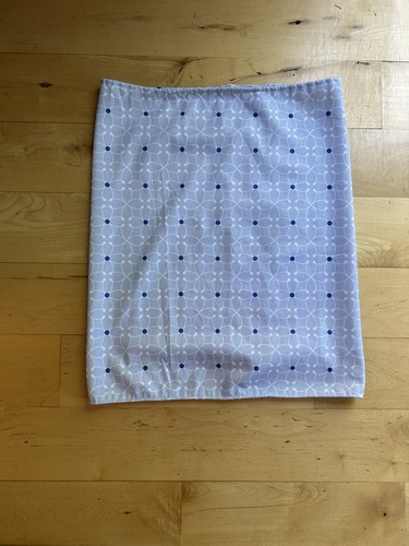 Playtex Diaper Genie Expressions Fabric Cover Sleeve Blue