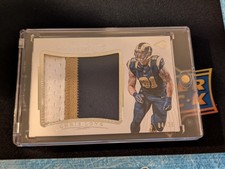 CHRIS LONG 2015 Panini Flawless Game-Used Game-Worn Jersey Patch Relic #d /20