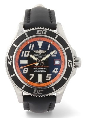 BREITLING Superocean 42 Automatik Limited Edition - Orange Lünette - 42mm - A17364